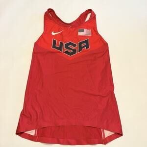 Nike USA Women Official 2012 London Olympics Field Singlet - Small (A0131)